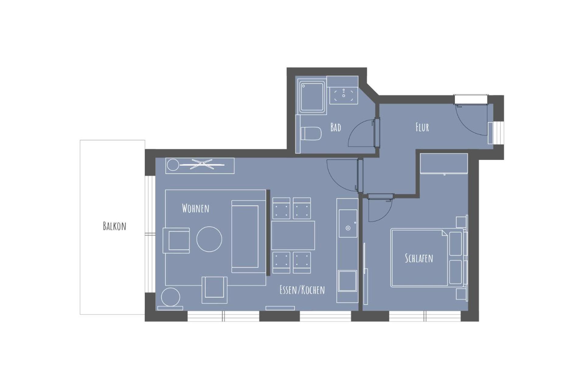Apartmenthaus B3 Norderney Rom bilde