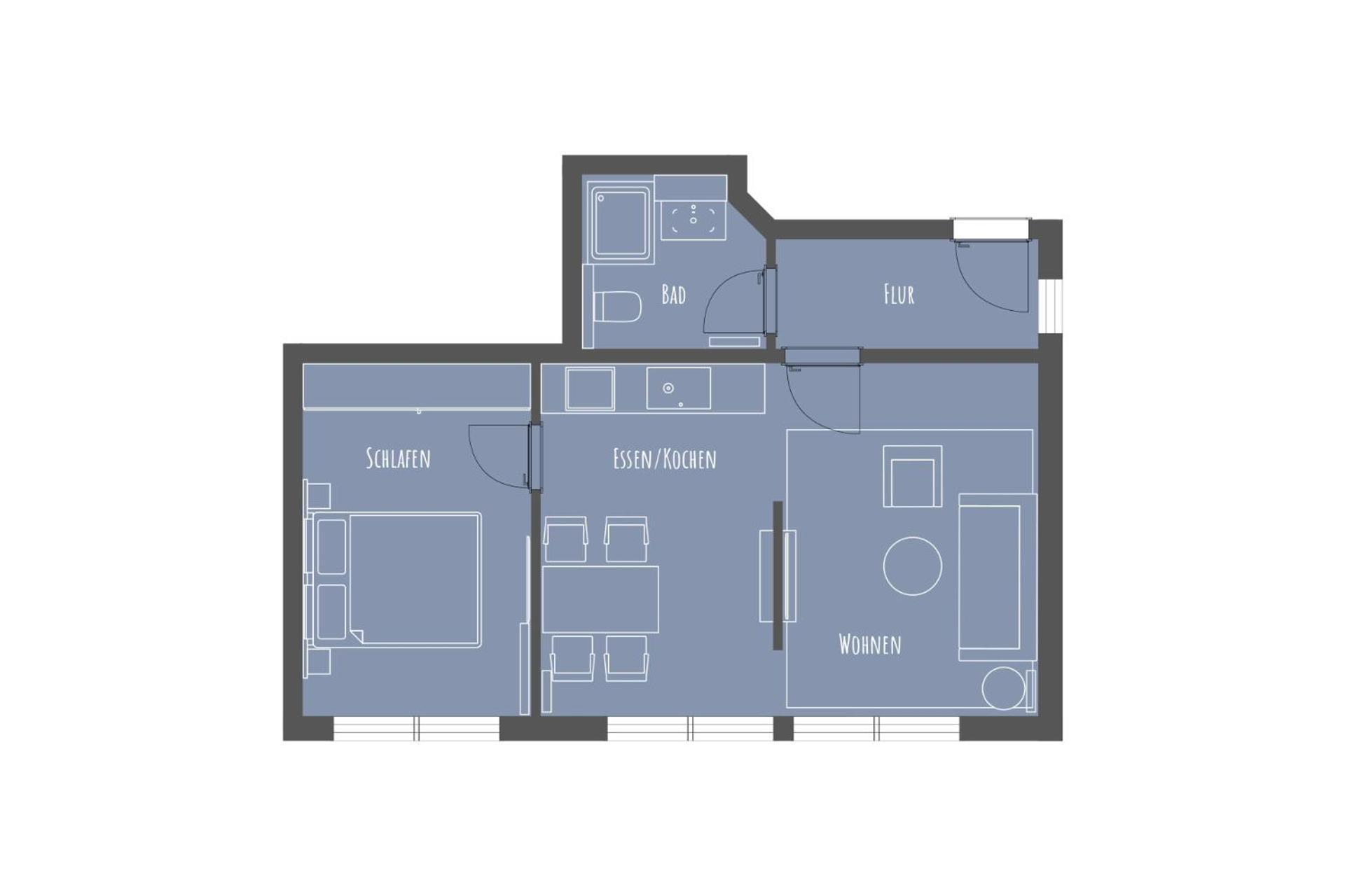 Apartmenthaus B3 Norderney Rom bilde