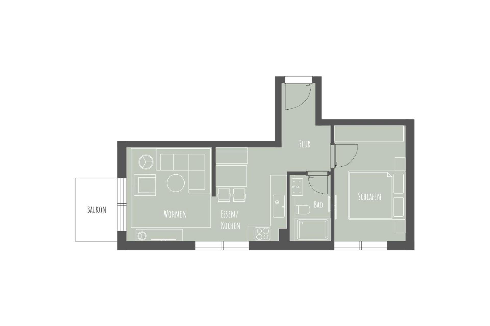Apartmenthaus B3 Norderney Rom bilde